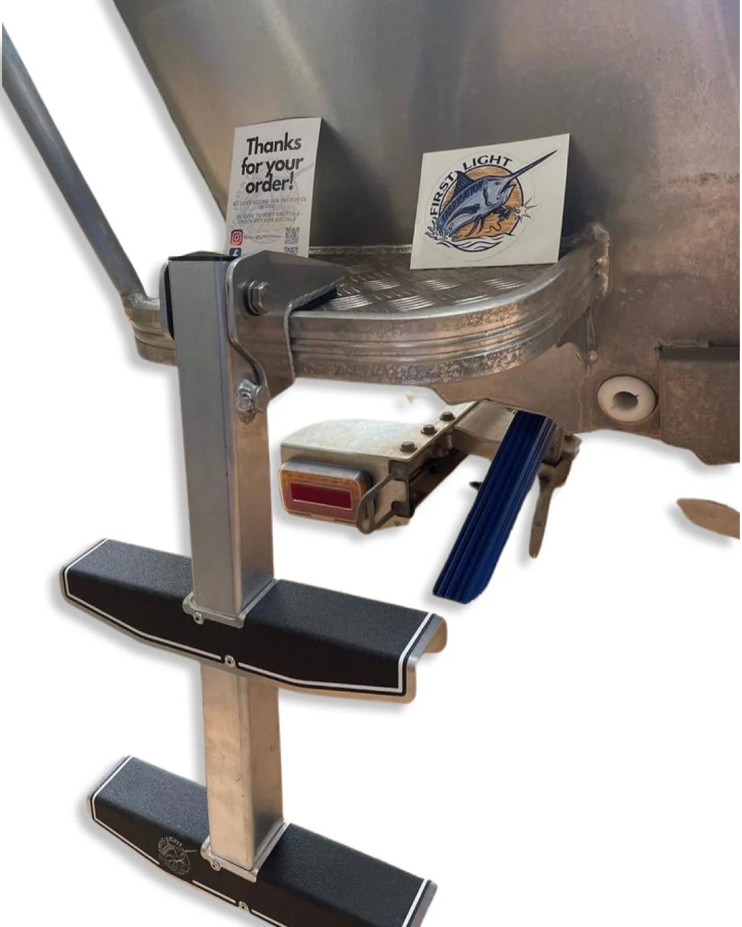 Senator Boats Aftermarket 3 step Ladder Upgrade