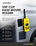 VHF Radio Storage Clip